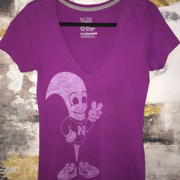 Rare Y2K NIKE "Swoosh" Character PEACE Tee - Picture 1 of 9